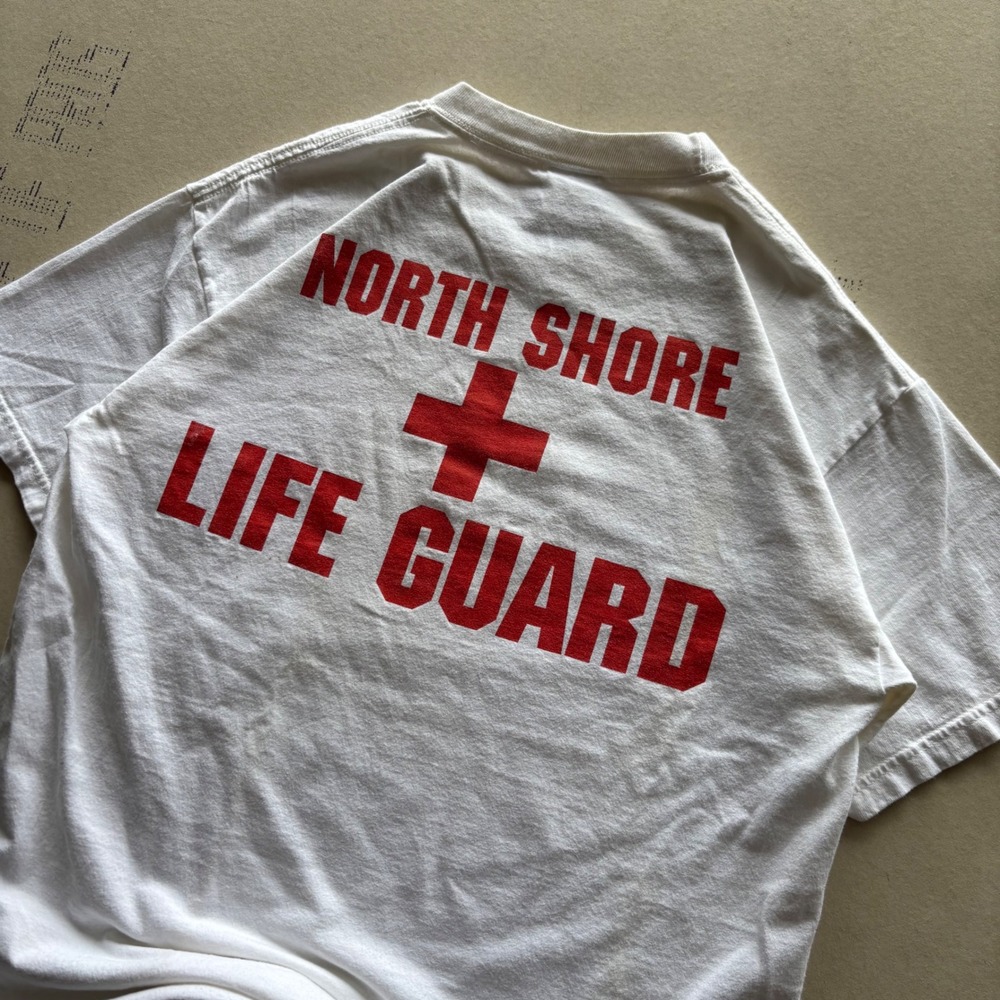 Vintage 90s Urban Hawaiian North Shore Life Guard T-shirt